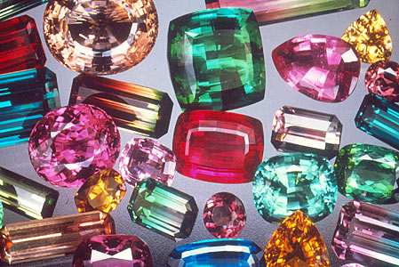 Tourmaline In A Rainbow Of Colours